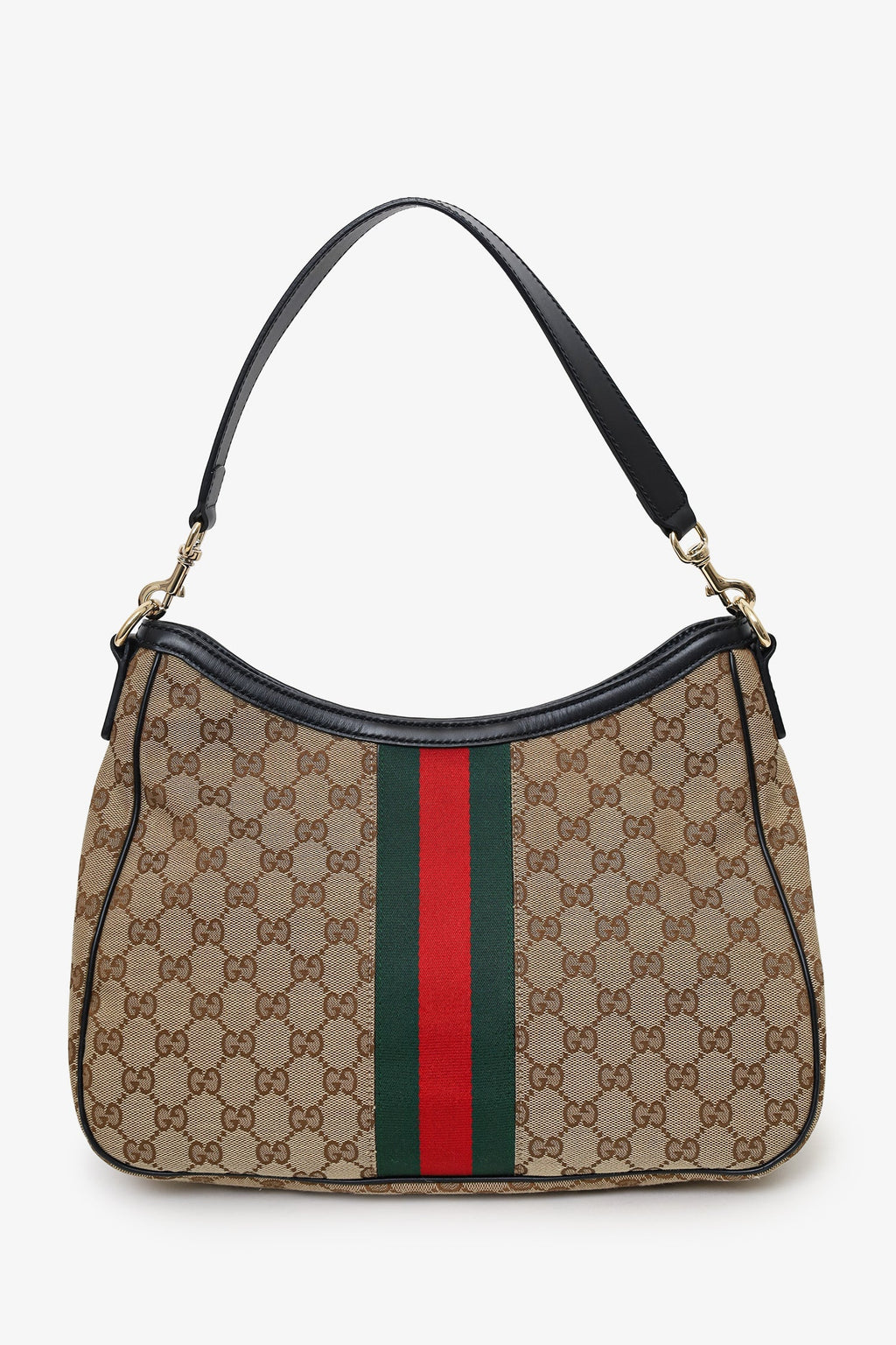 Gucci Canvas Web Sherry Shoulder Bag