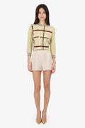 Gucci Cream GG Crochet Shorts Size 36