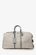 Gucci Beige GG Plus Monogram Large Carry On Duffle Trolley