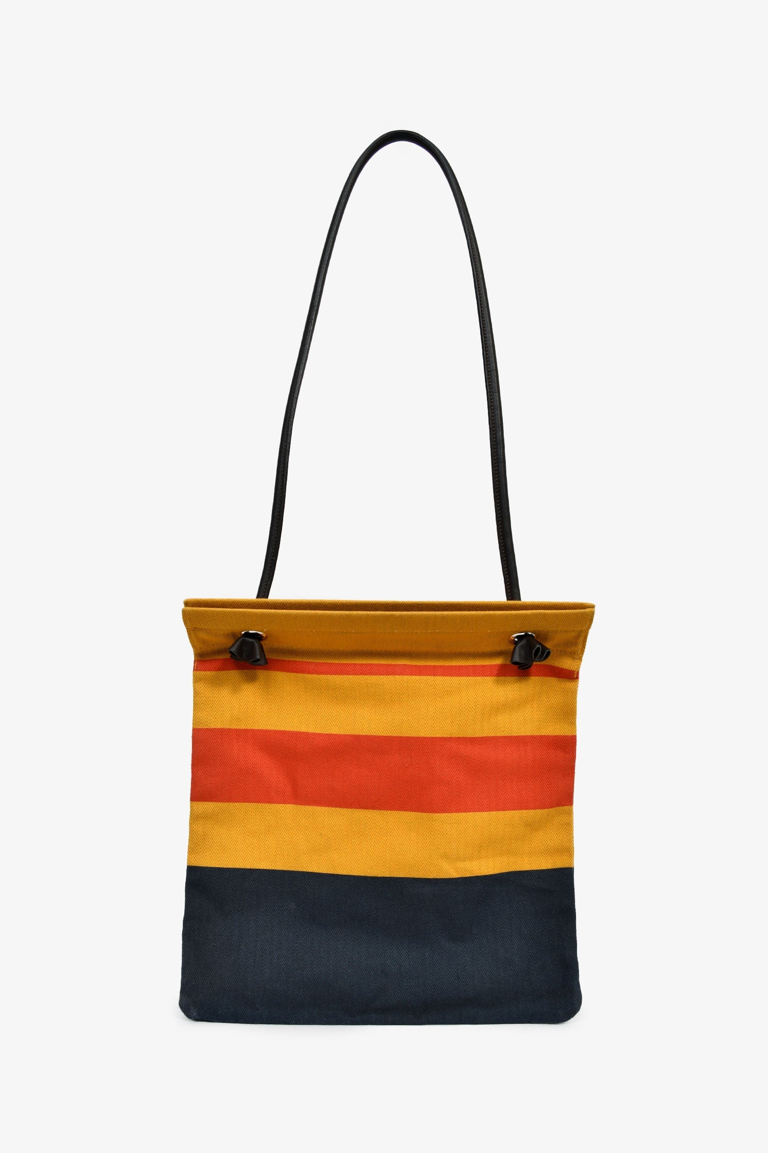 Hermès 2020 Yellow/Blue/Red Cotton 'Aline' Tote Bag