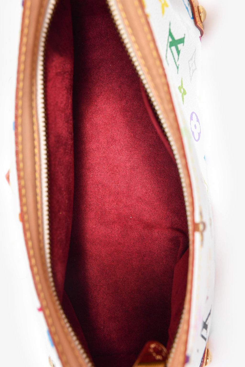 Louis Vuitton 2006 White/Multicolour Monogram 'Eliza' Shoulder Bag