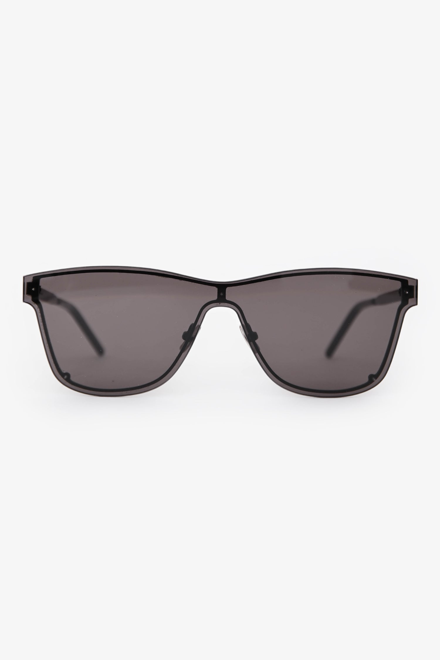 Saint Laurent Black 'Mask' Sunglasses