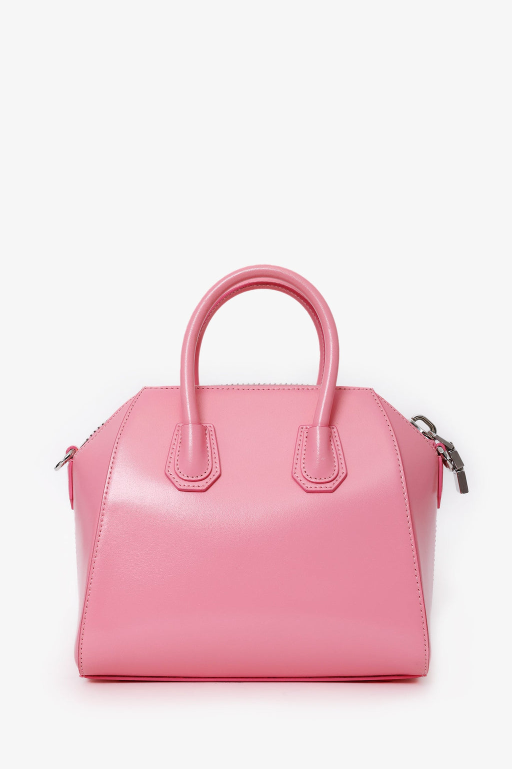 Givenchy Pink Leather Small Antigona Top Handle Bag