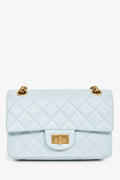 Pre-Loved Chanel™ Blue Calfskin Leather Mini 2.55 Reissue Classic Flap Bag