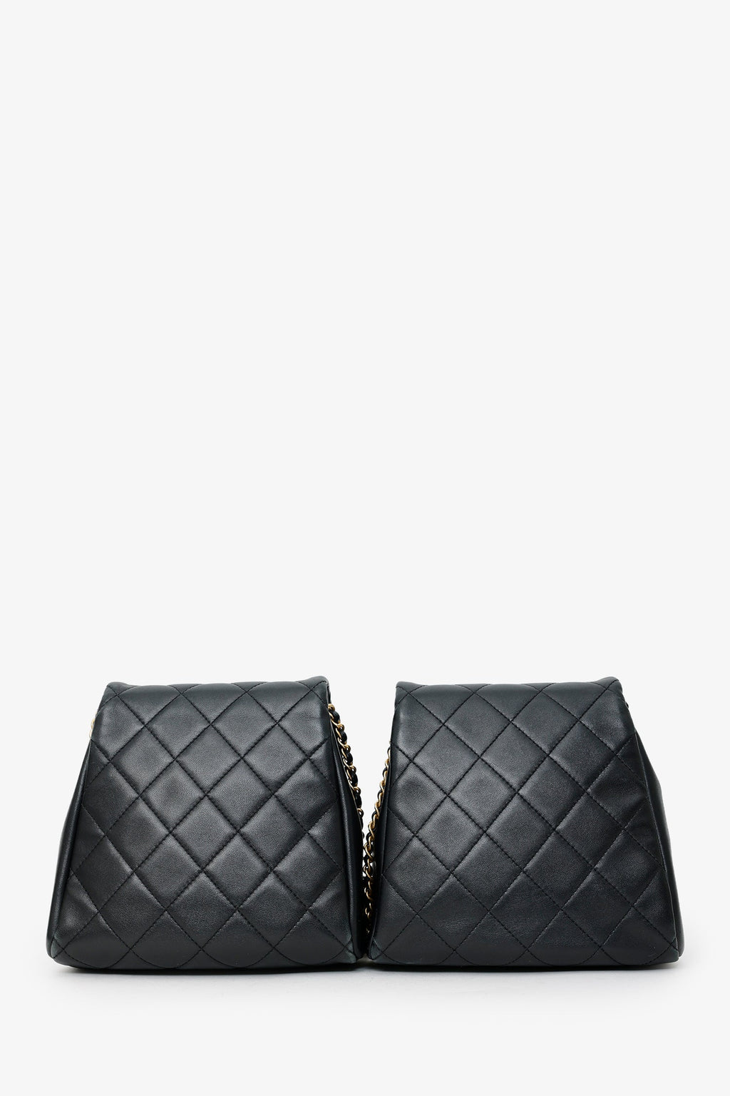 Pre-Loved Chanel™ 2019 Quilted Lambskin Pearl Side Packs Bag