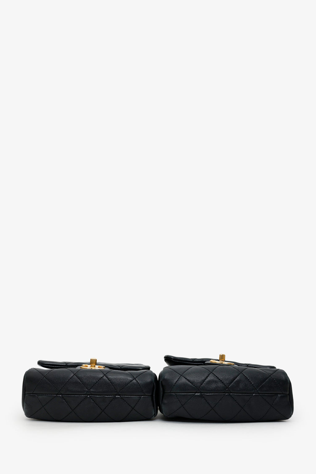 Pre-Loved Chanel™ 2019 Quilted Lambskin Pearl Side Packs Bag