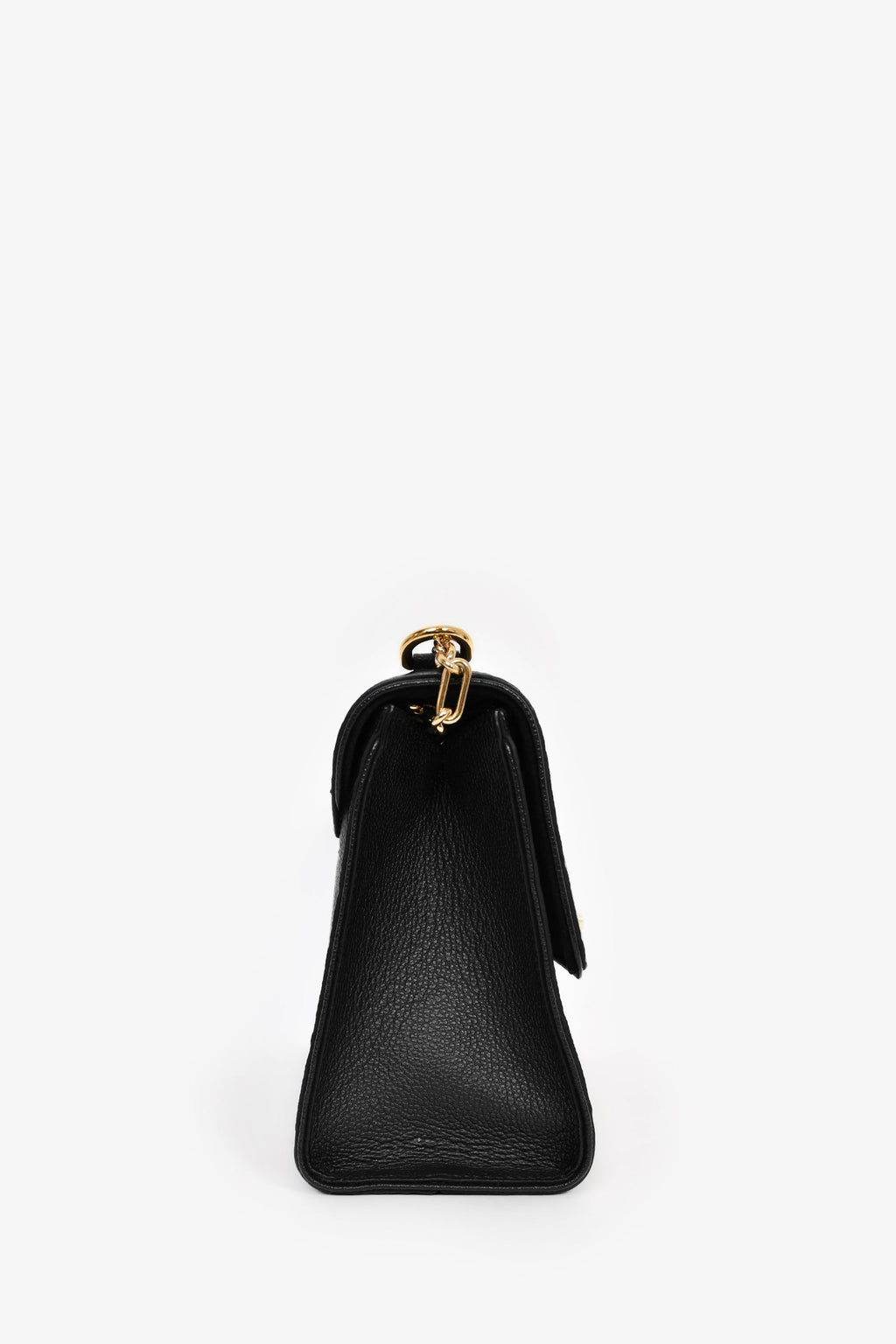 Louis Vuitton Black Leather Empriente 'Saint Suplice' Shoulder Bag