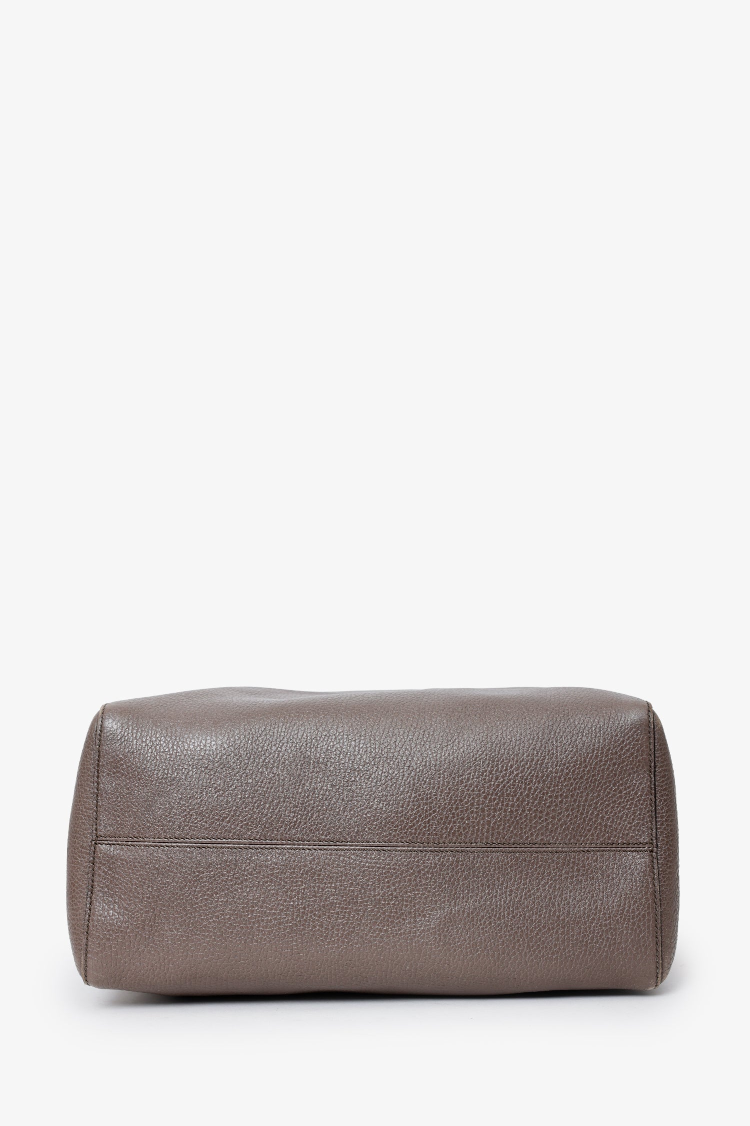 Gucci Grey Leather Medium 'Swing Tote'