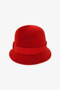 Hermès Red Rabbit Felt Hat Size 57