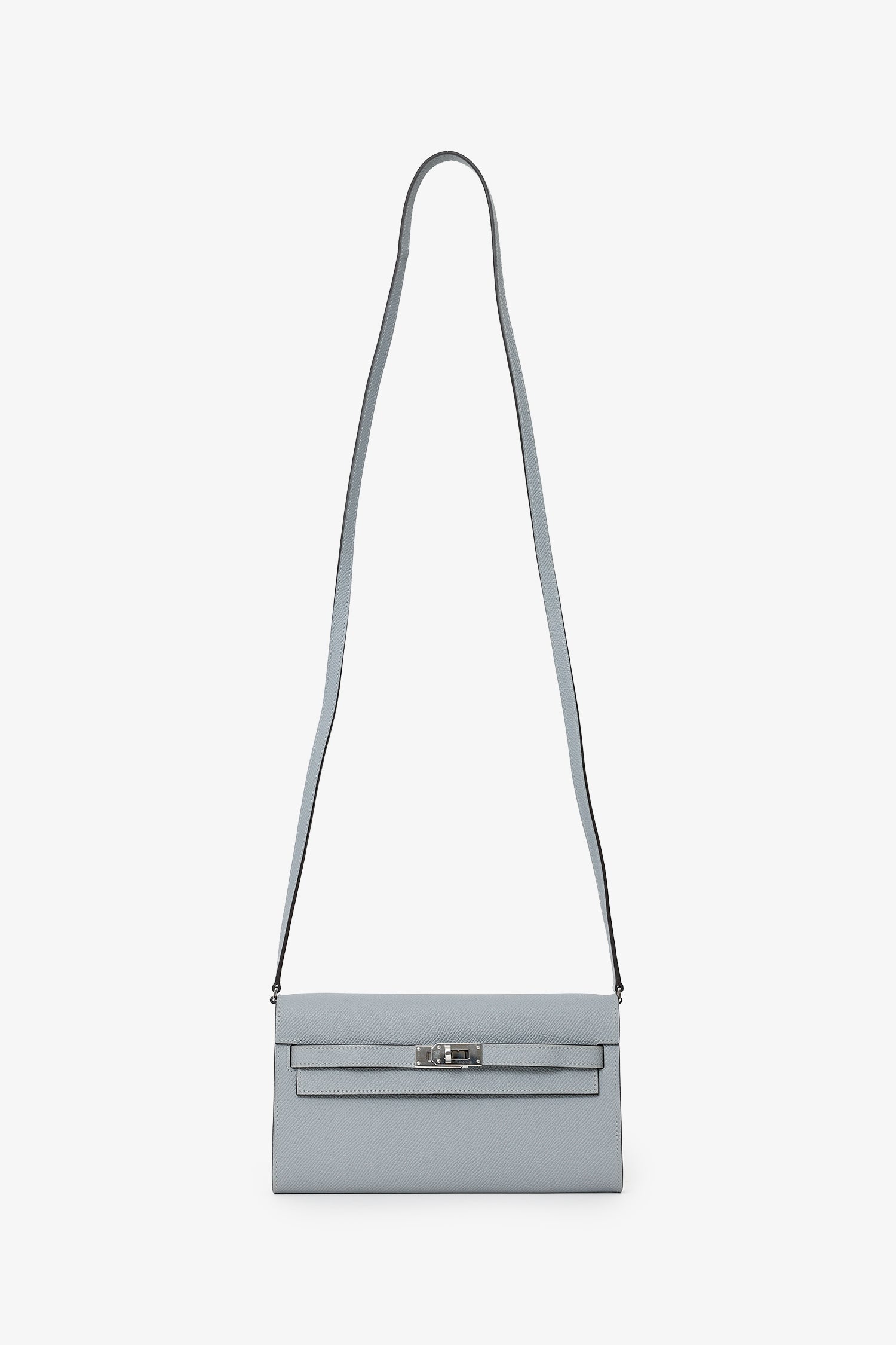 Hermès 2025 Gris Pantin Epsom Leather Kelly To Go
