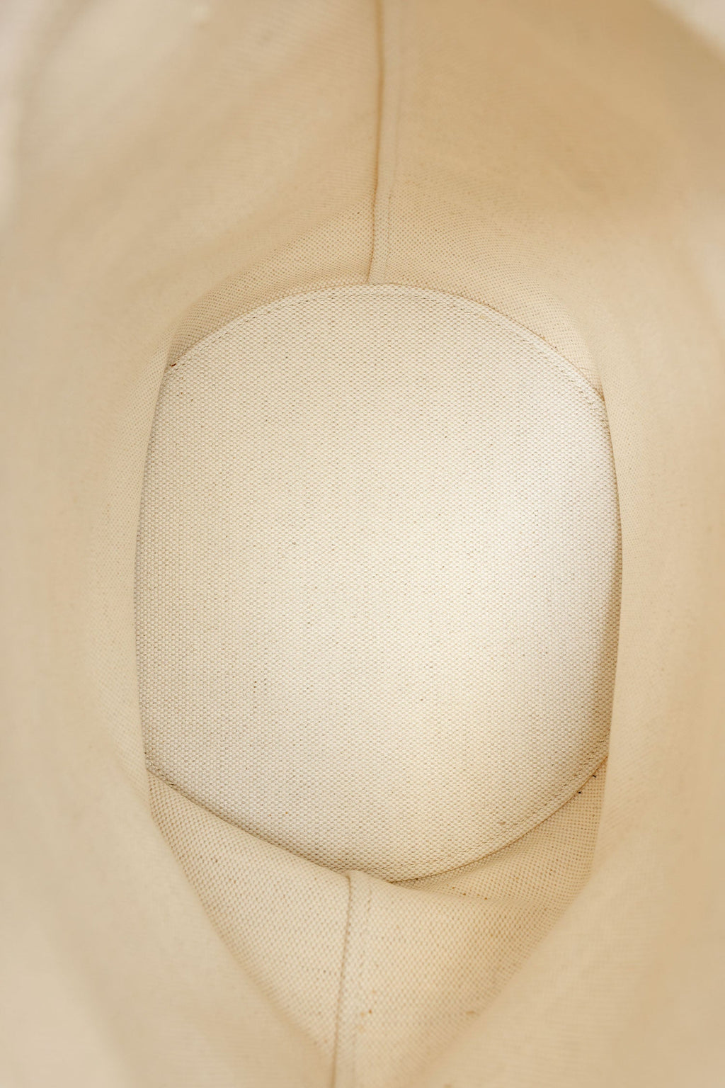Saint Laurent White Rive Gauche Linen Bucket Bag With Pouch