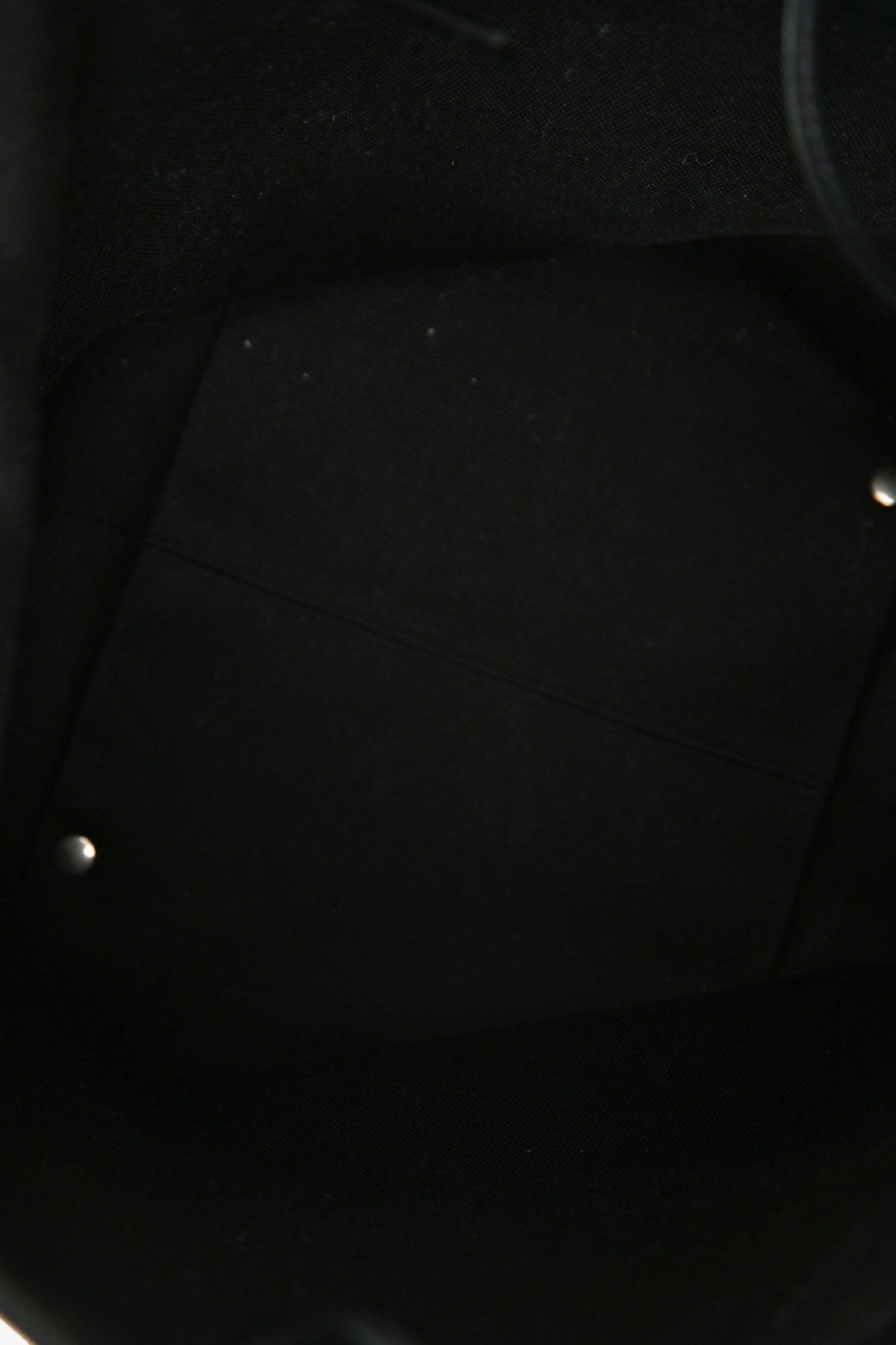 The Row Black Canvas/Leather 'N/S Park' Medium Tote Bag