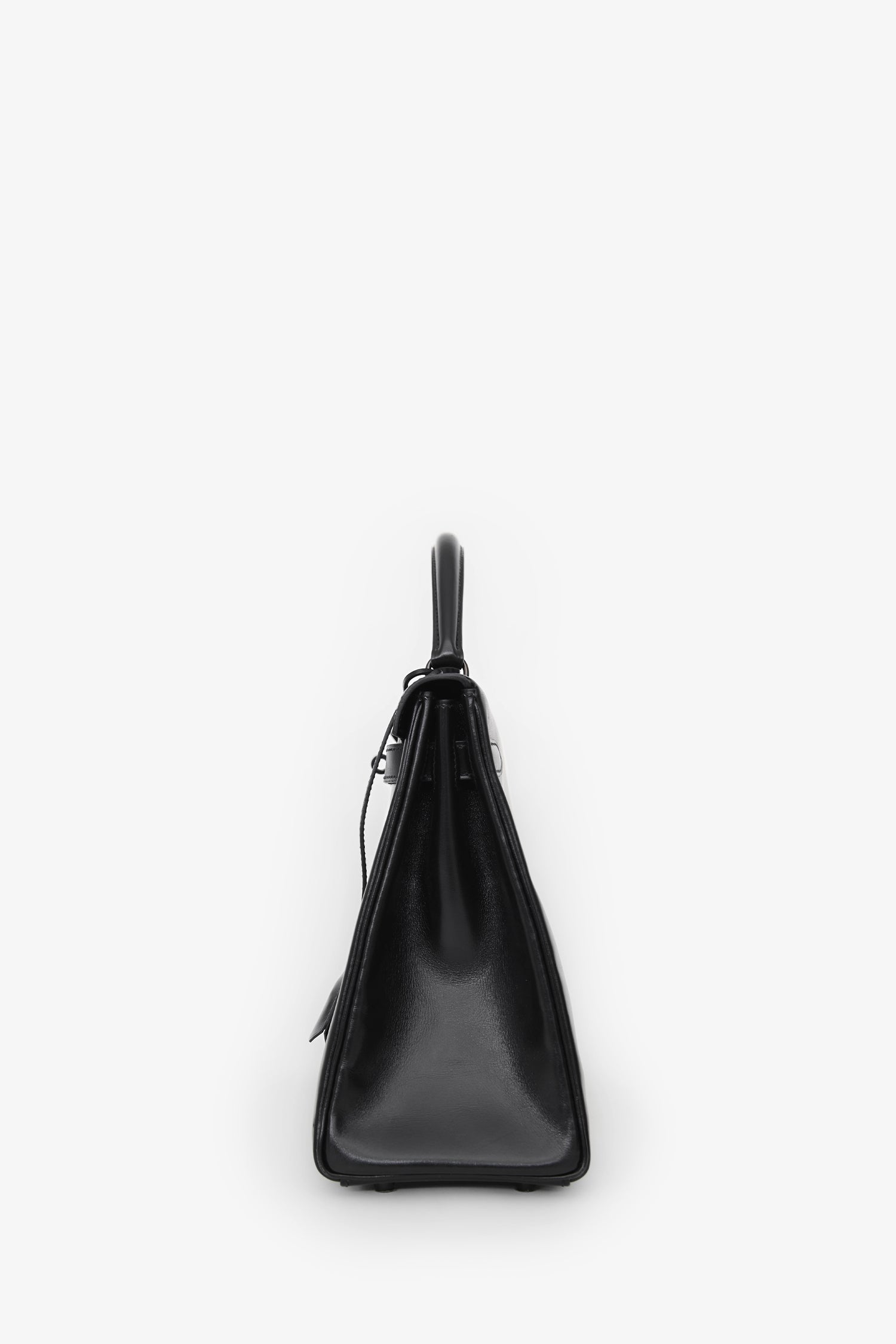 Hermès 2010 Black Box Leather So Black Kelly 32
