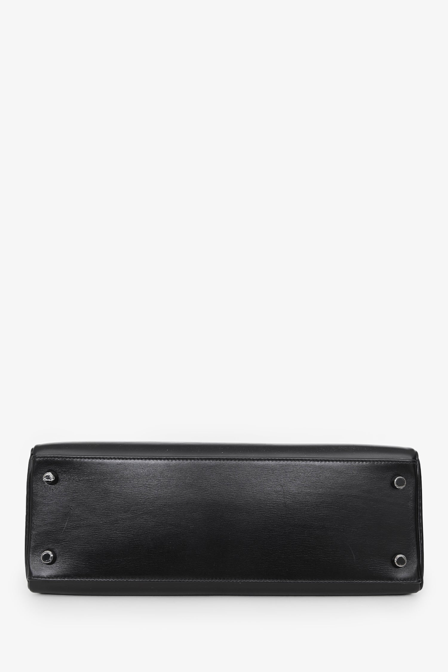 Hermès 2010 Black Box Leather So Black Kelly 32