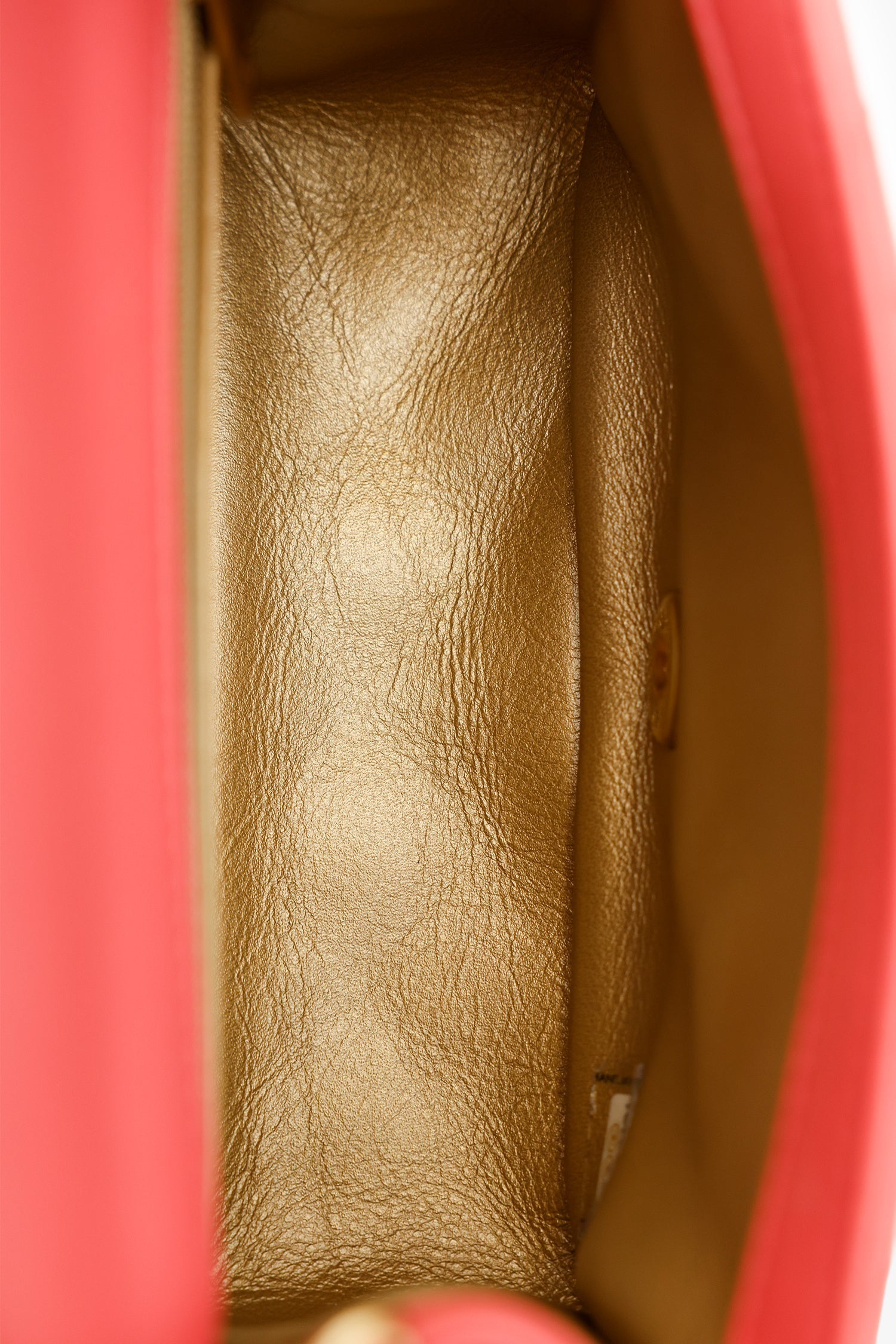 Pre-Loved Chanel™ 2021 Pink Quilted Lambskin Mini Square Pearl Crush Flap Bag