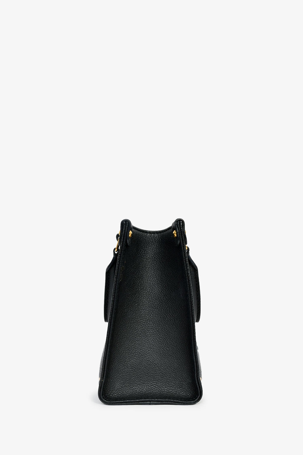 Louis Vuitton Black/Cream Leather Monogram Empreinte OnTheGo PM With Strap