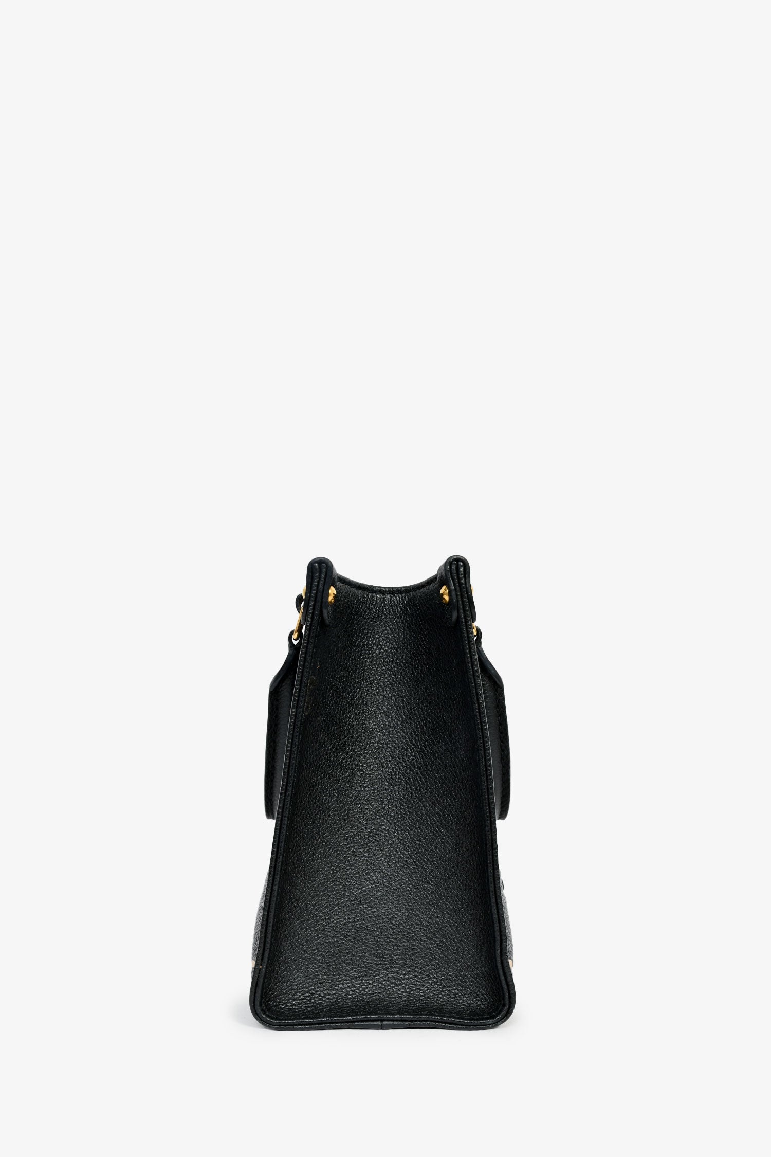 Louis Vuitton Black/Cream Leather Monogram Empreinte OnTheGo PM With Strap