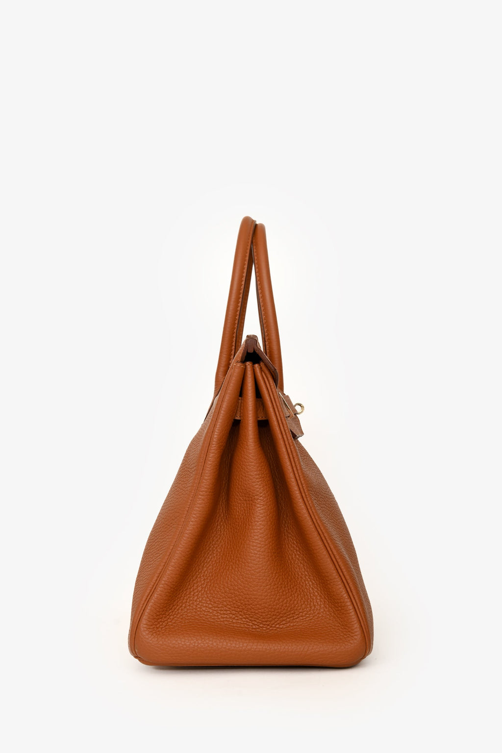 Hermès 2012 Brown Clemence/Lizard Leather Club Birkin 35 GHW