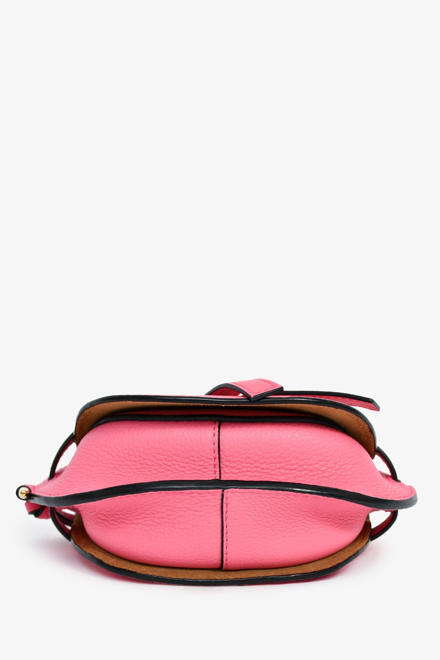 Loewe Pink Leather Mini 'Gate' Crossbody Bag