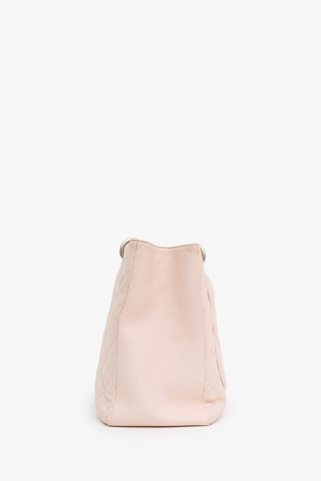 Pre-Loved Chanel™ 2012-13 Pink Caviar Leather Grand Shopping Tote