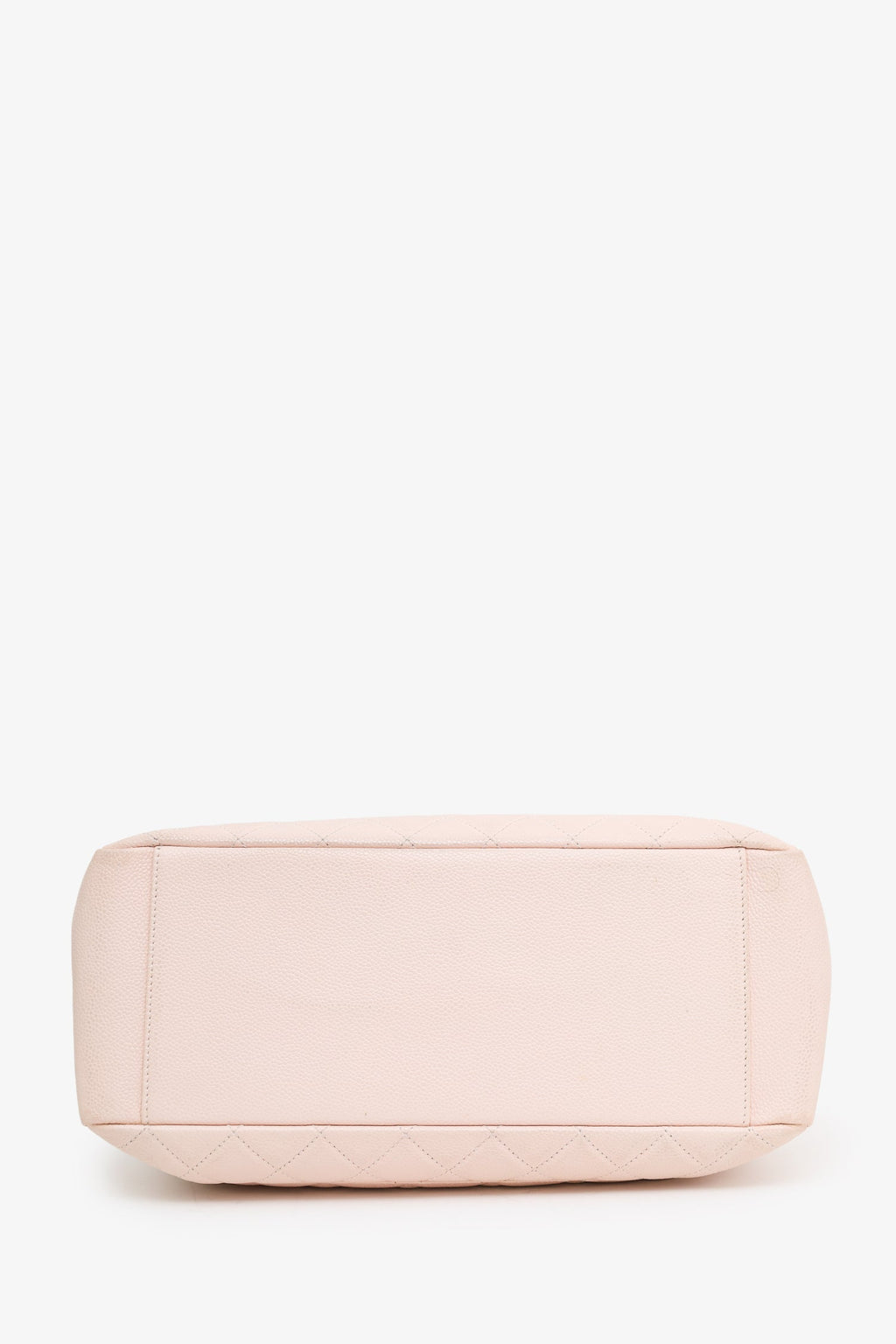 Pre-Loved Chanel™ 2012-13 Pink Caviar Leather Grand Shopping Tote