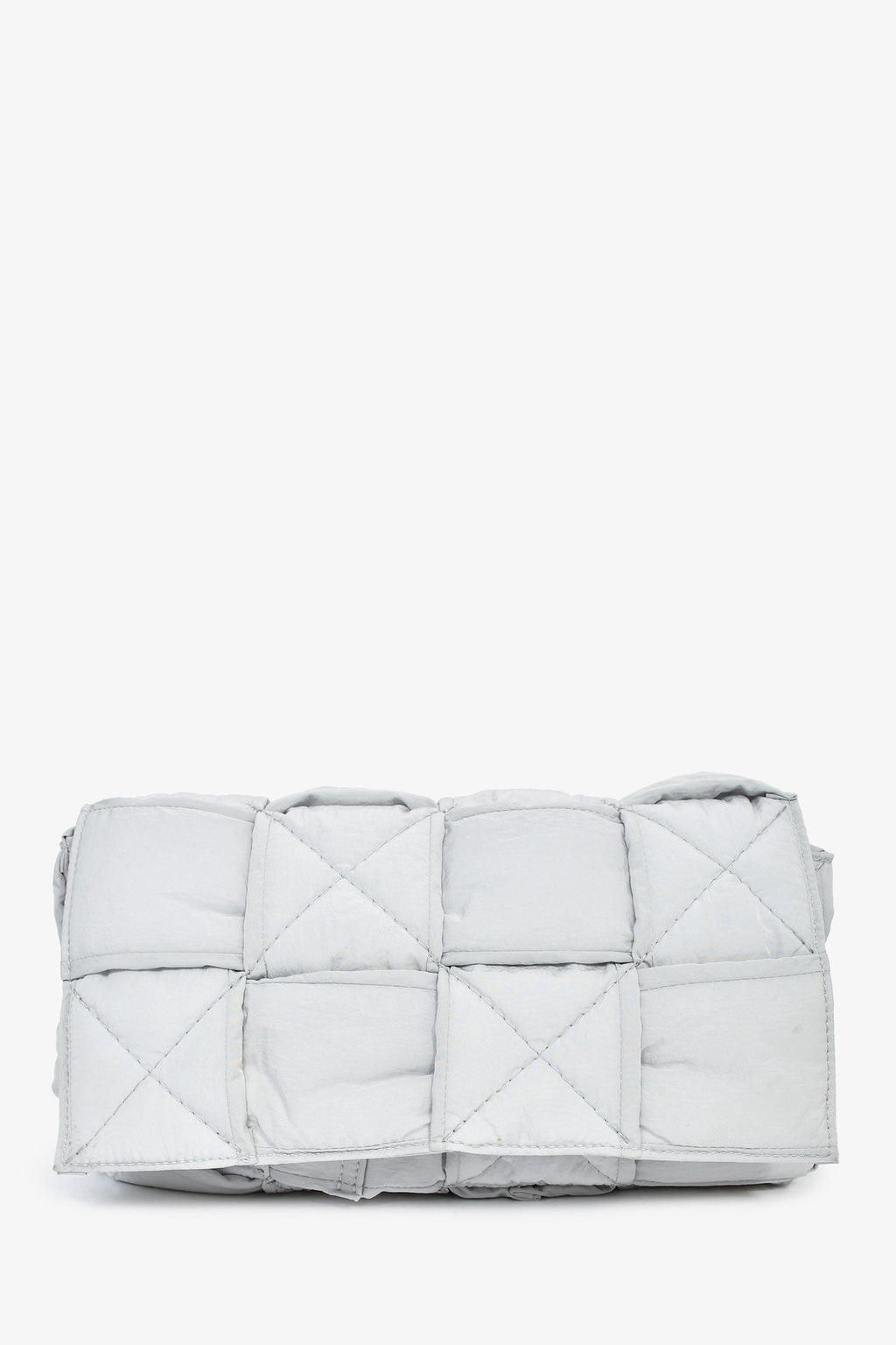 Bottega Veneta Grey Padded Tech Cassette Crossbody Bag