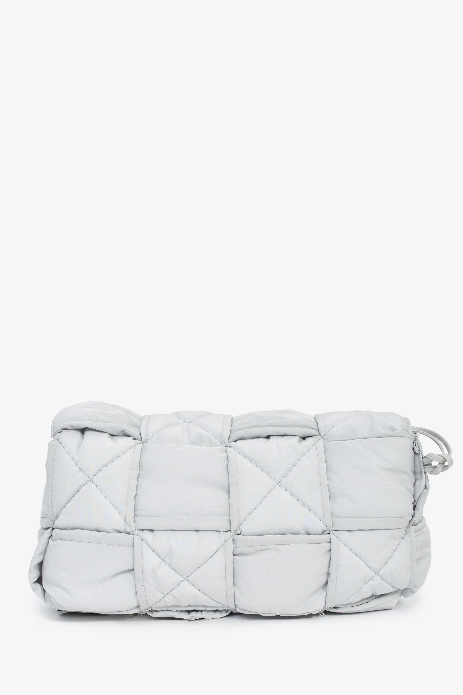 Bottega Veneta Grey Padded Tech Cassette Crossbody Bag
