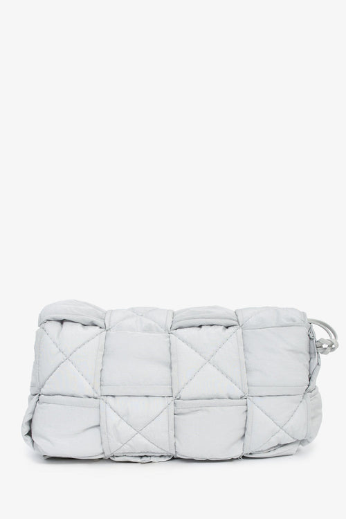 Bottega Veneta Grey Padded Tech Cassette Crossbody Bag