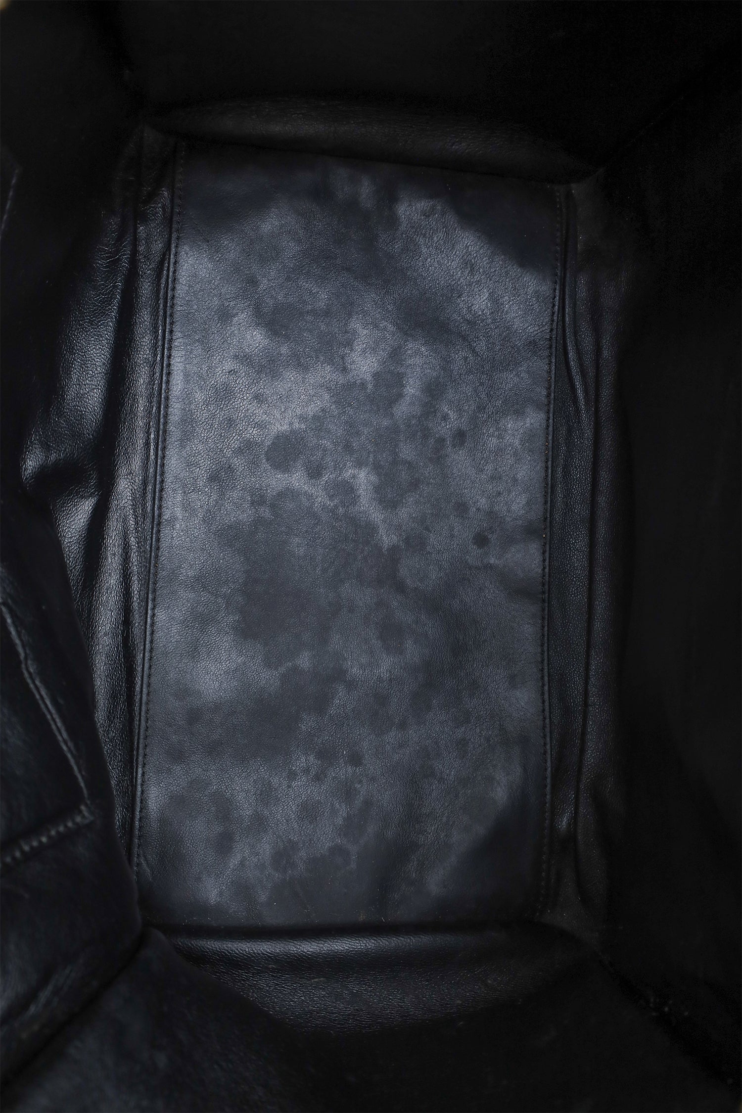 Celine Black Smooth Calfskin Micro Luggage Tote