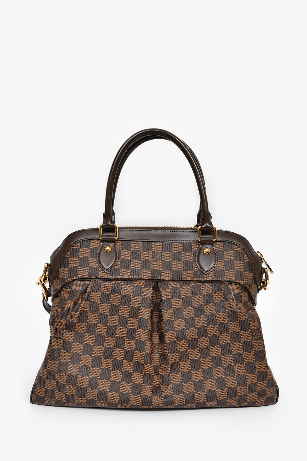 Louis Vuitton Damier Ebene 'Trevi' GM Top Handle with Strap
