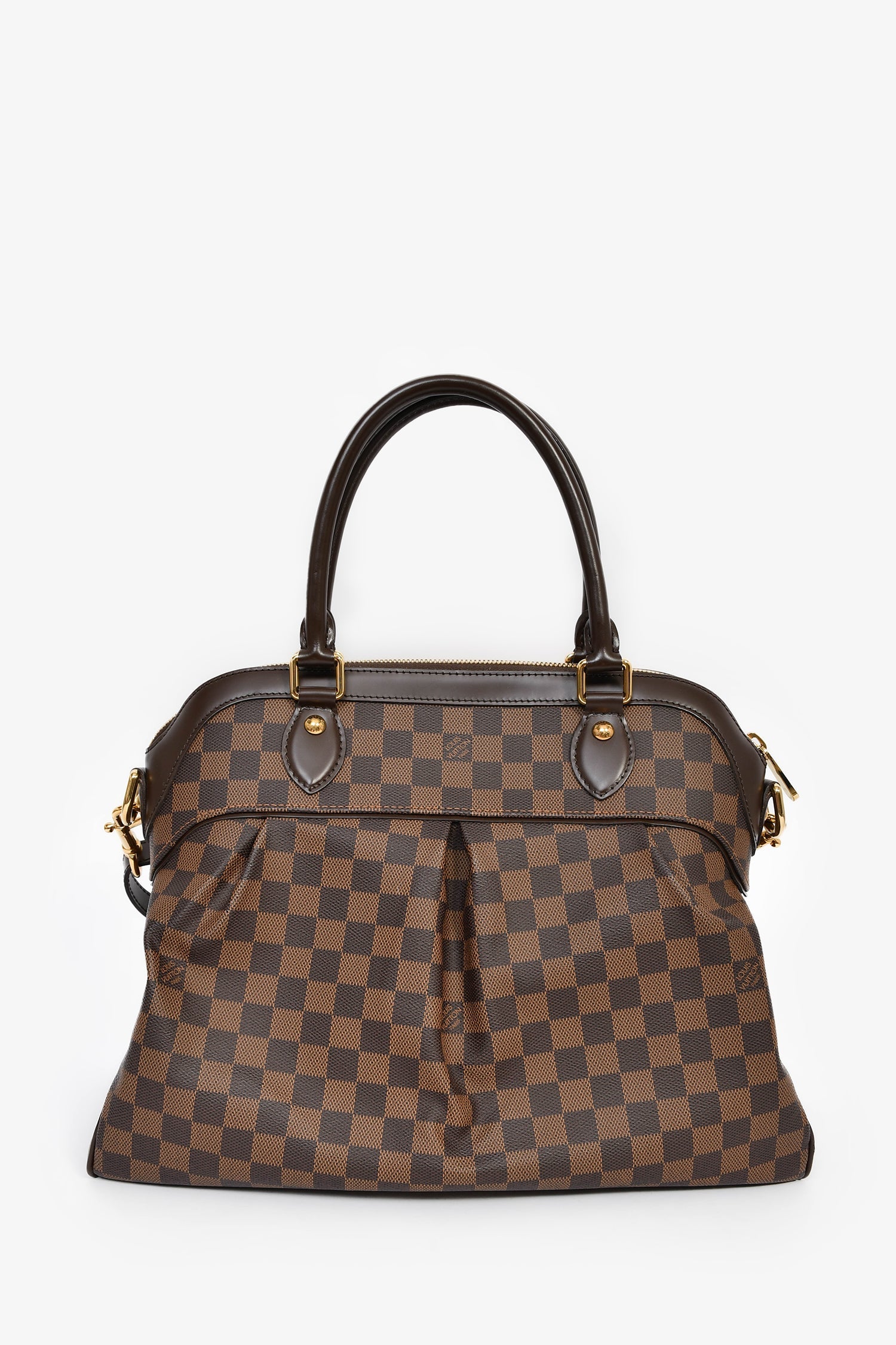 Louis Vuitton Damier Ebene 'Trevi' GM Top Handle with Strap