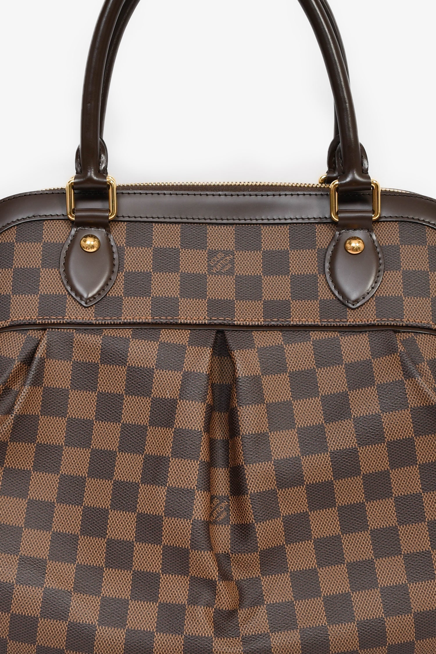 Louis Vuitton Damier Ebene 'Trevi' GM Top Handle with Strap