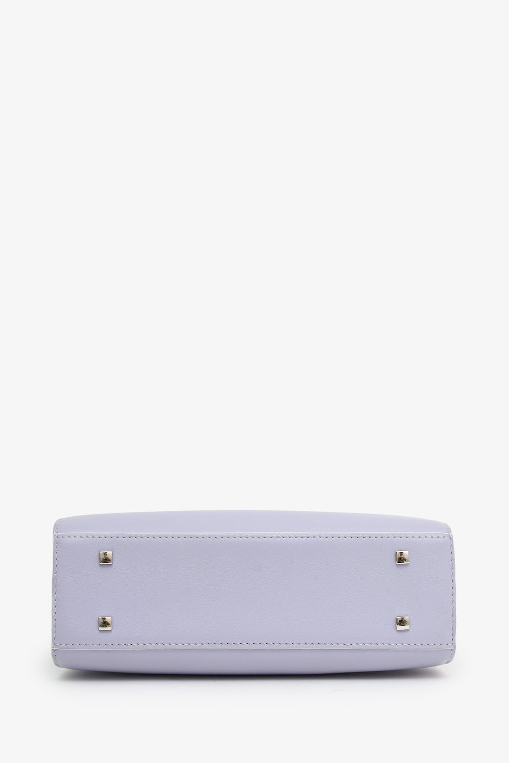Delvaux Lavender Leather Mini Tempete With Strap