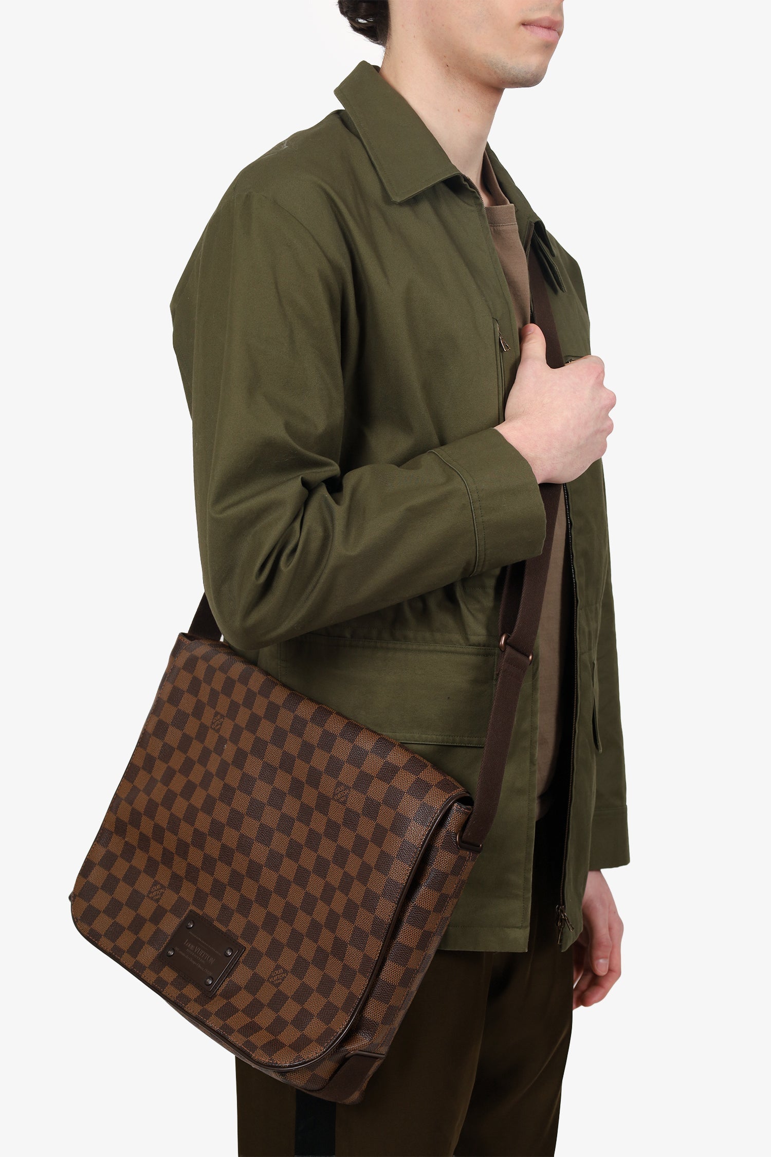 Louis Vuitton Damier Ebene 'District' PM Messenger Bag