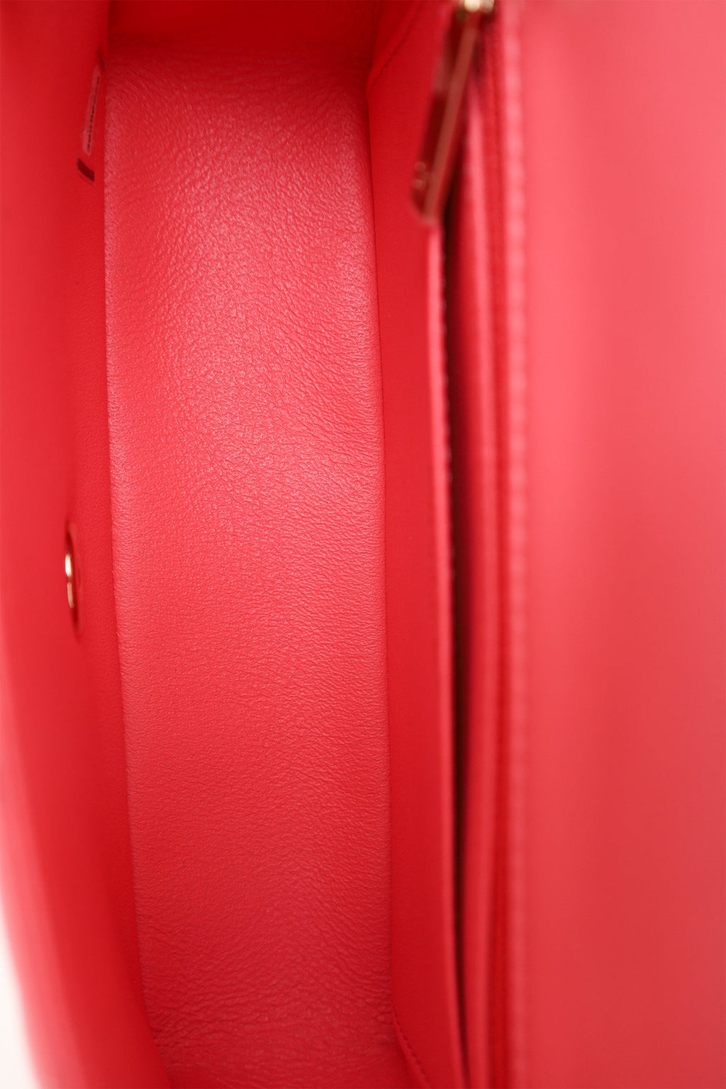 Pre-Loved Chanel™ 2020-21 Pink Lambskin Mini Rectangular Flap Bag