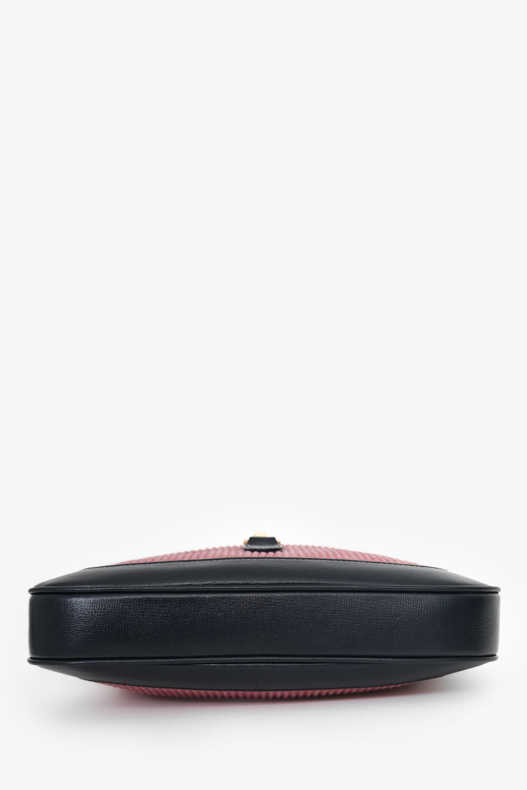 Gucci Navy/Pink Leather/Corduroy Jackie 1961 Shoulder Bag