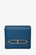 Hermès 2019 Blue Mini Roulis Crossbody Bag