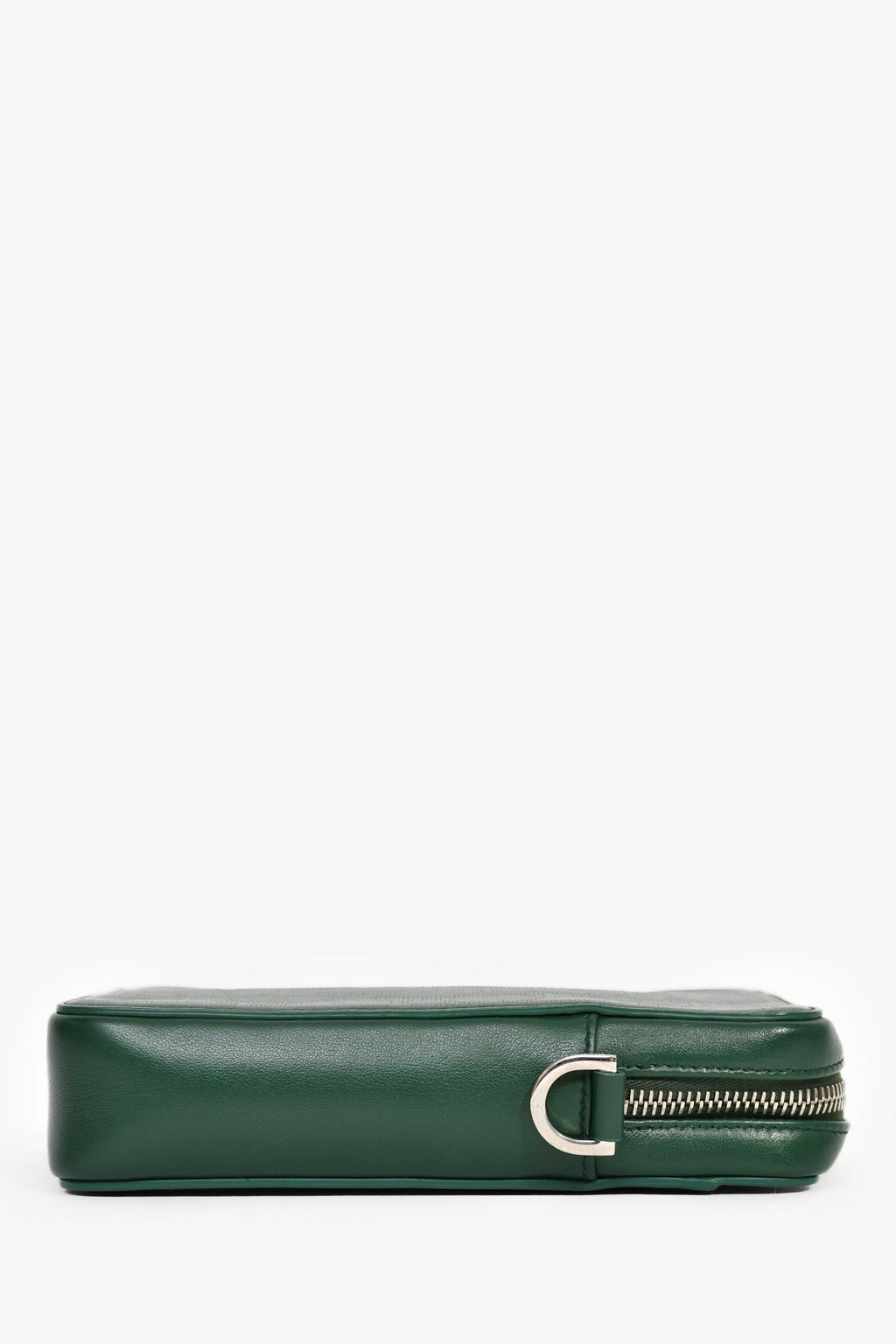 Christian Dior 2021 Green Oblique Leather Men's World Tour Crossbody Bag