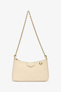 Louis Vuitton Cream Monogram Empreinte 'Easy Pouch' On Strap Bag