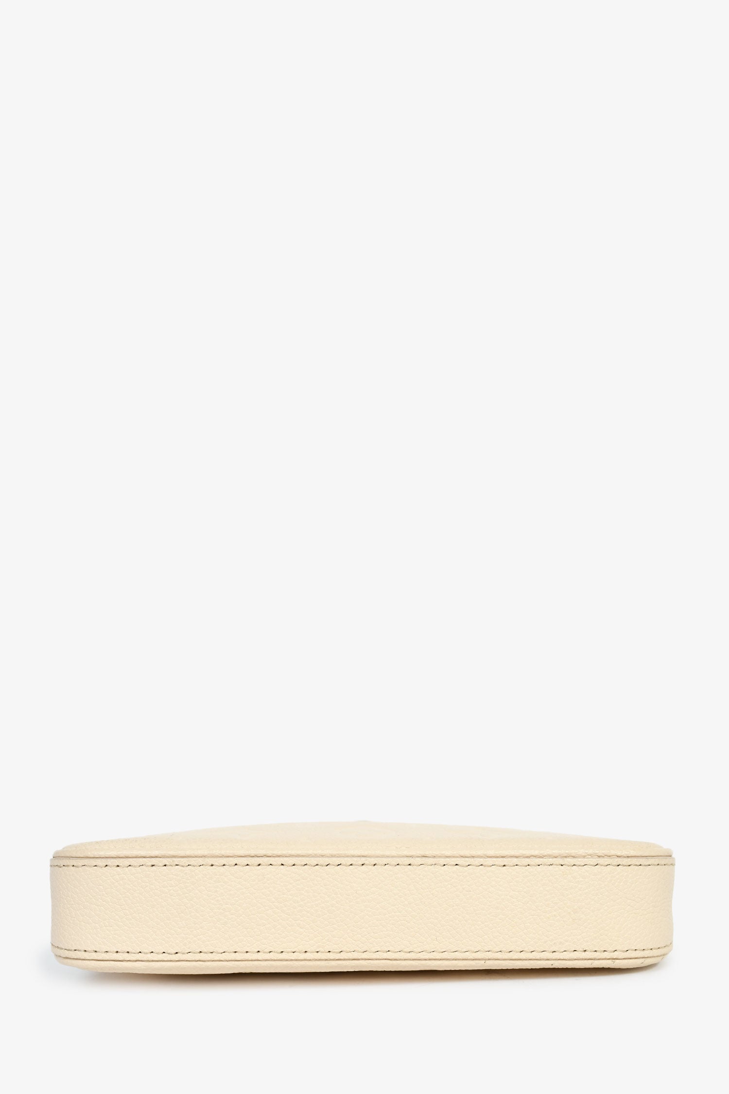 Louis Vuitton Cream Monogram Empreinte 'Easy Pouch' On Strap Bag