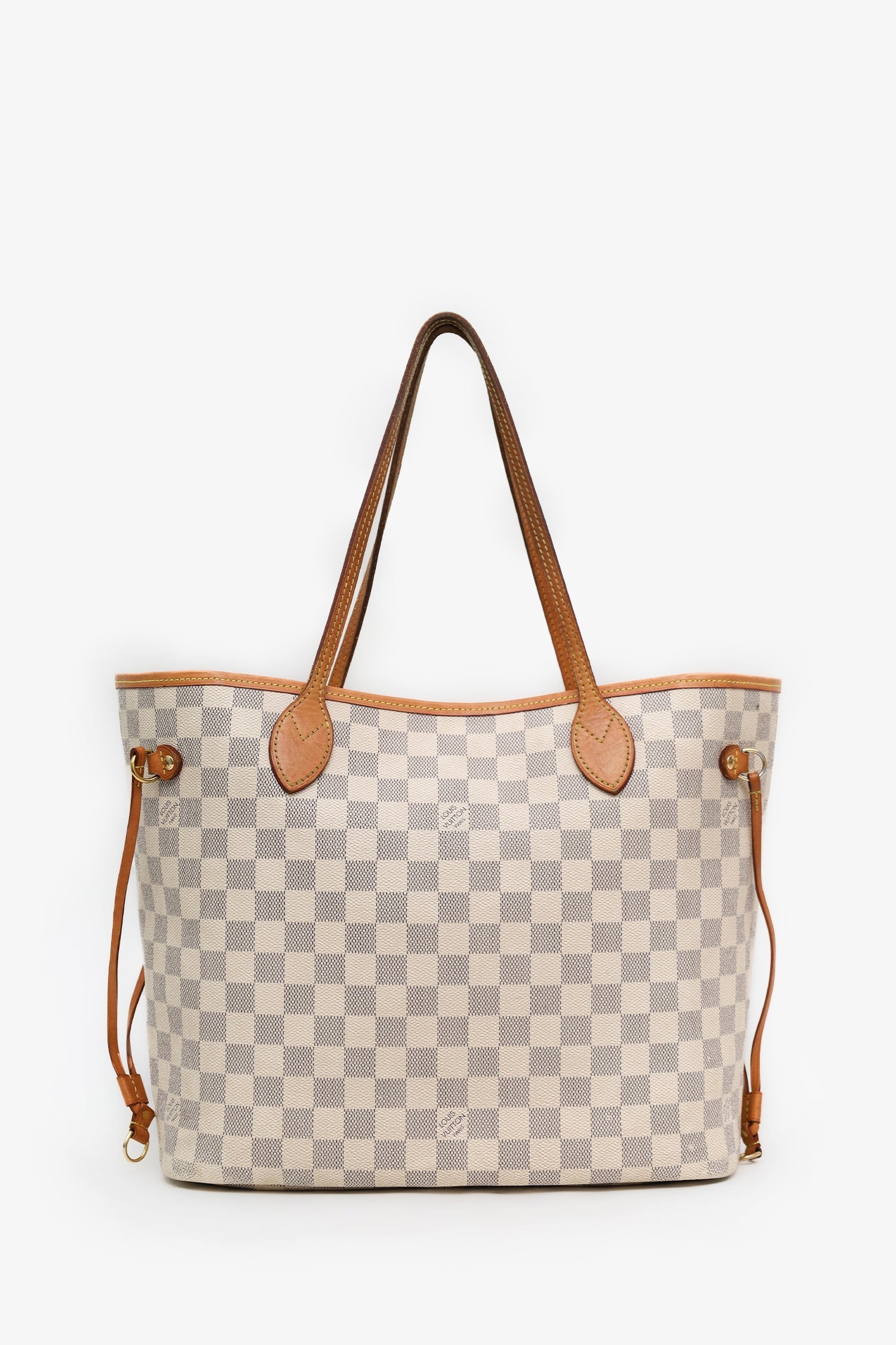 Louis Vuitton Damier Azur Neverfull MM With Pouch