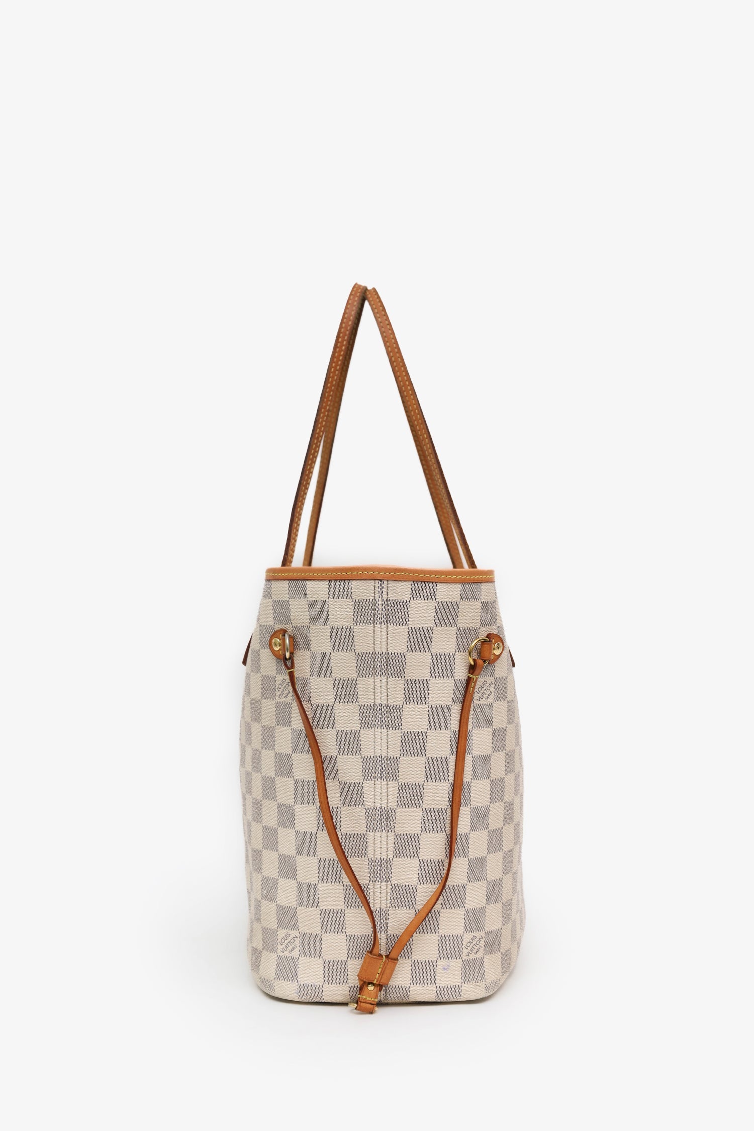 Louis Vuitton Damier Azur Neverfull MM With Pouch