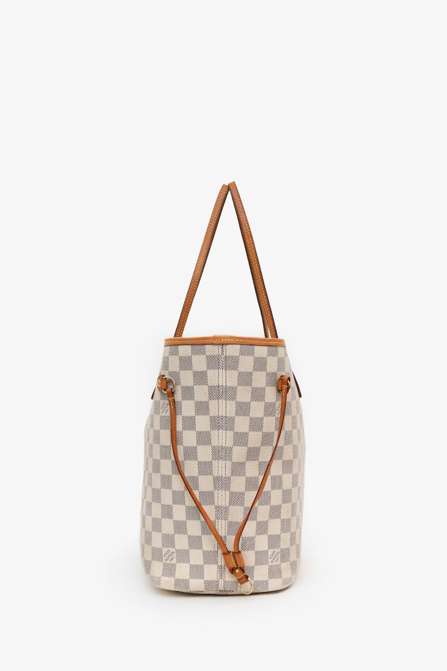 Louis Vuitton Damier Azur Neverfull MM With Pouch