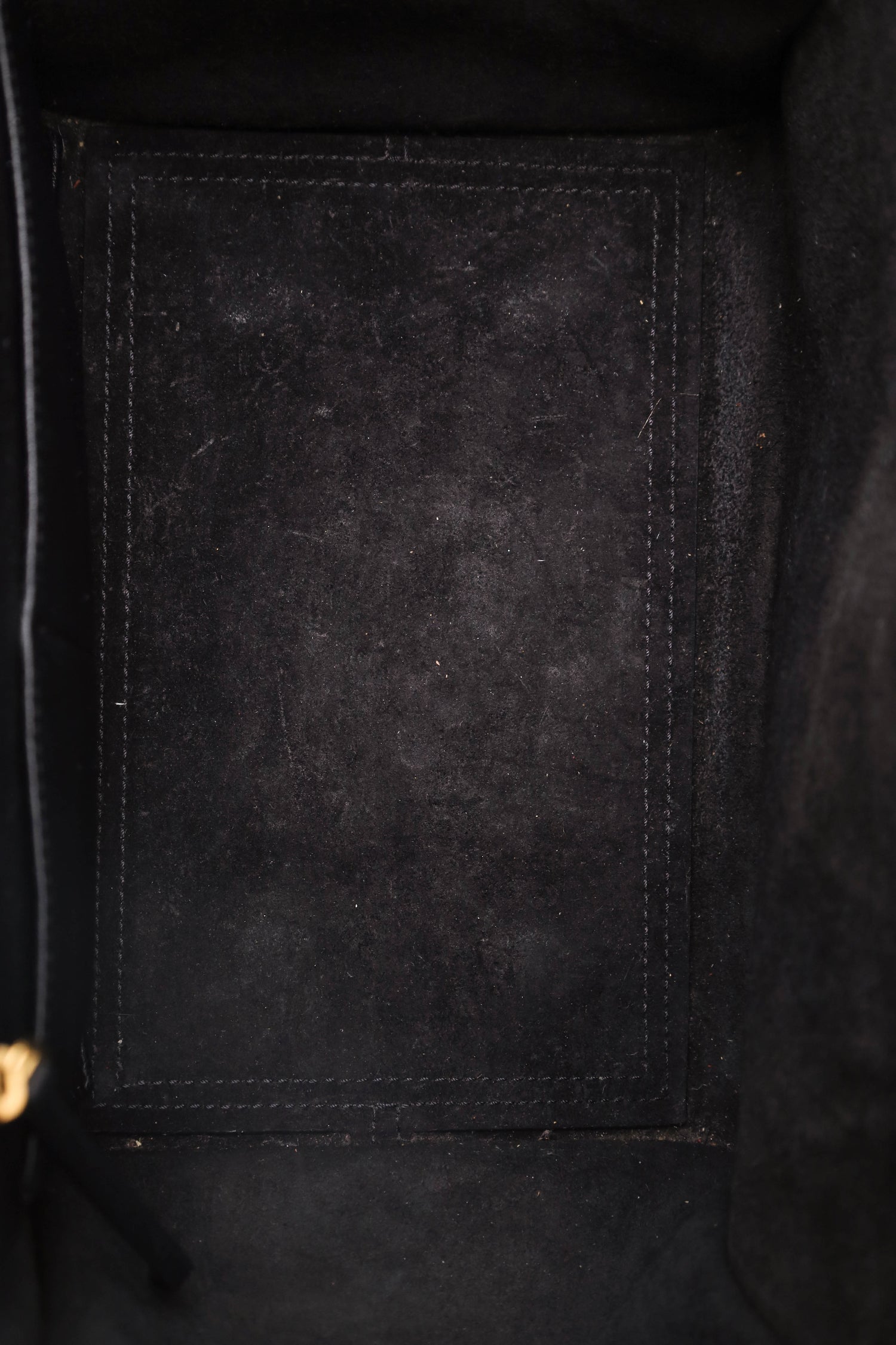 Celine Black Grained Calfskin Medium Tie Knot Tote Bag