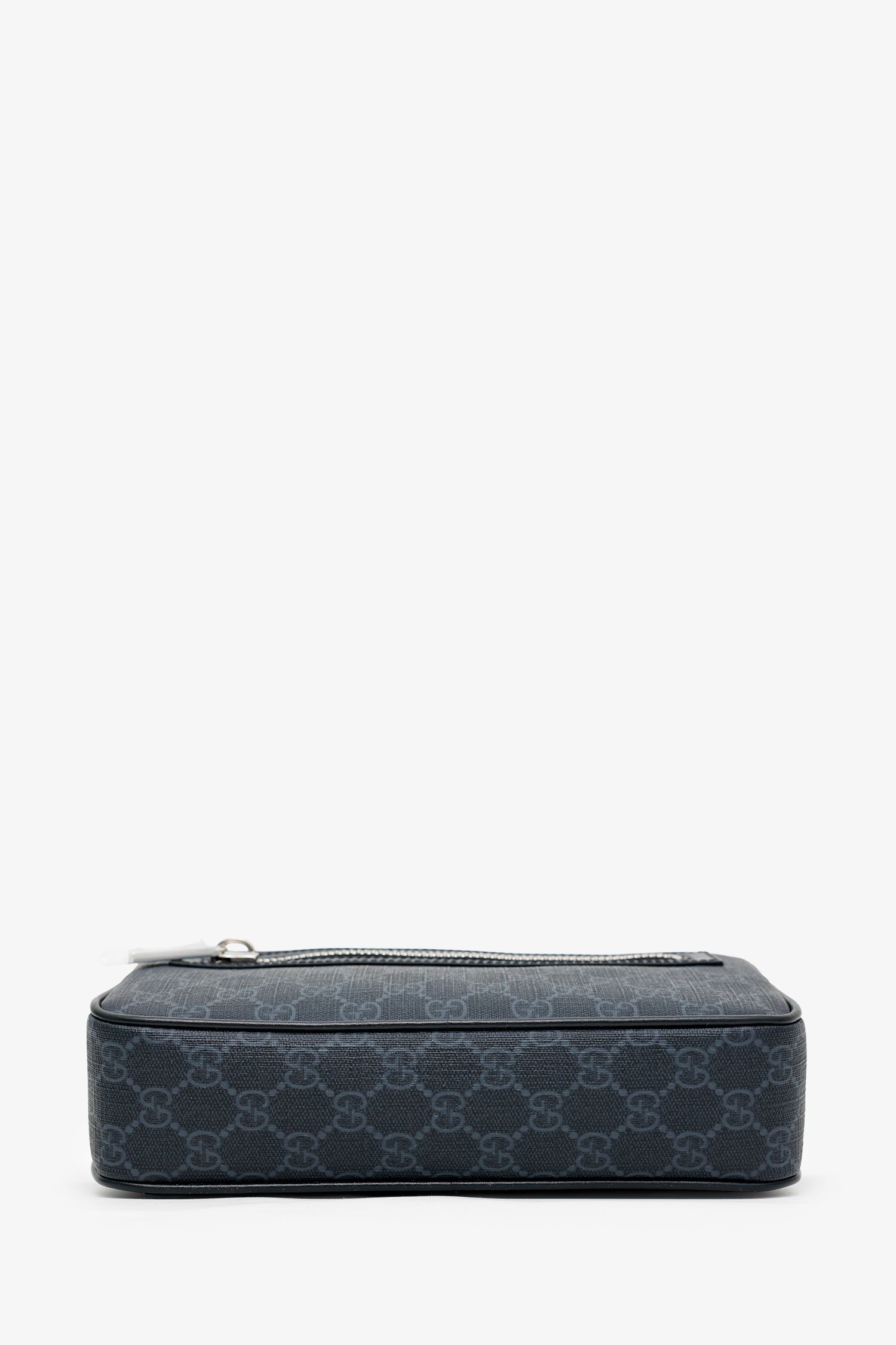 Gucci Black GG Supreme Canvas Belt Bag