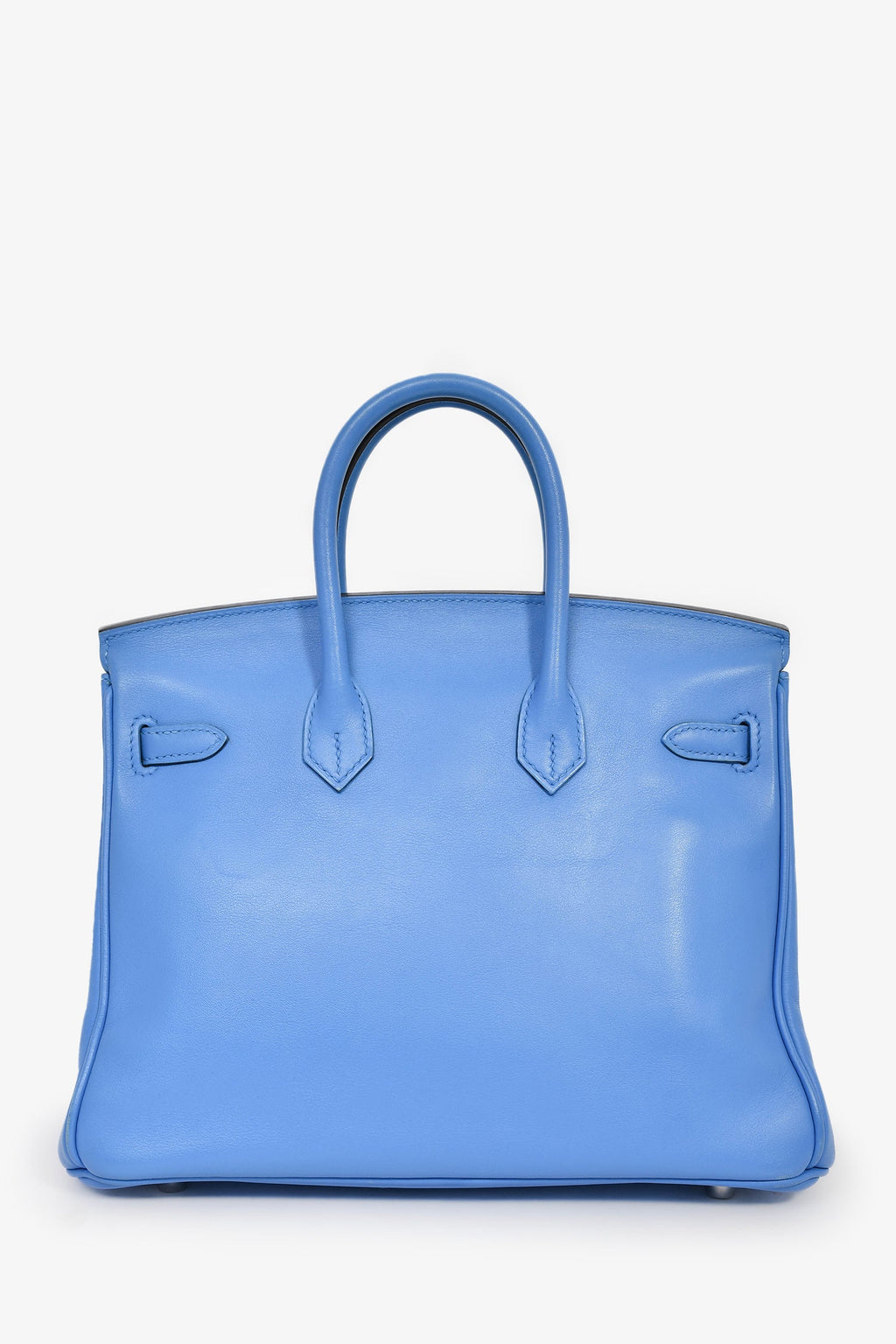 Hermès 2015 Blue Swift Leather Birkin 25