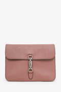 Gucci Rose Quartz Leather Piston Lock Jackie Crossbody Bag