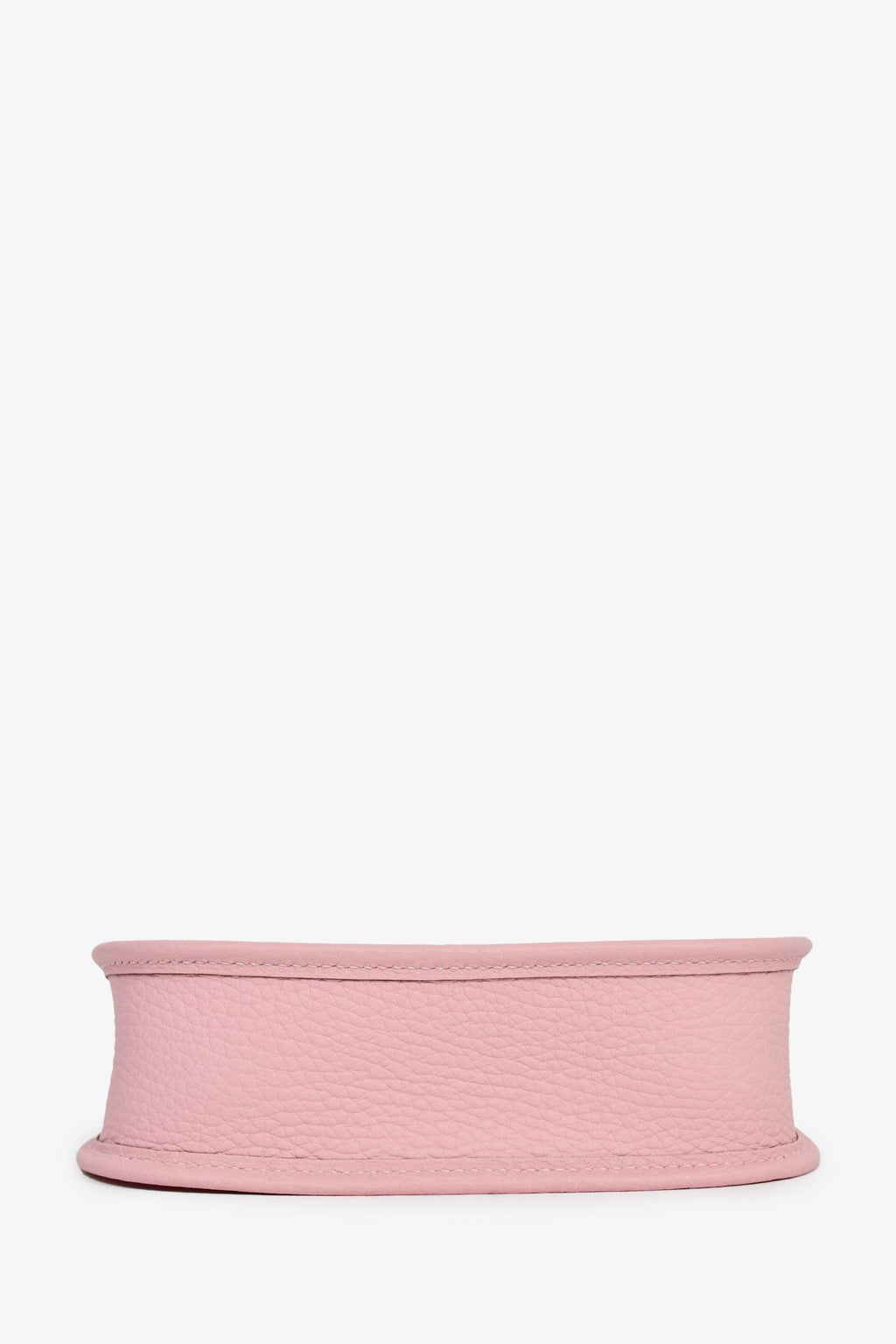 Hermès 2025 Rose Sakura Clemence Leather Evelyne TPM Crossbody