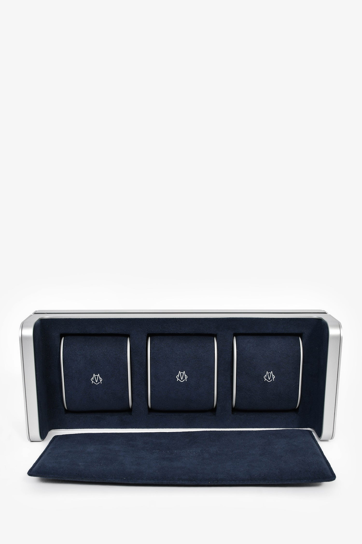 Rimowa Silver Tone Aluminum 3-Watch Case