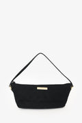 Gucci 2000 Vintage Black GG Canvas Boat Pochette Shoulder Bag